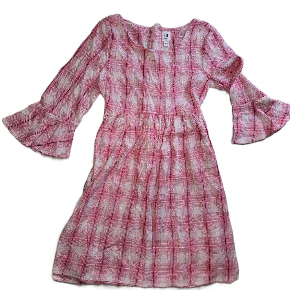 Gap Kids Pink Plaid  Dress/ Tunic